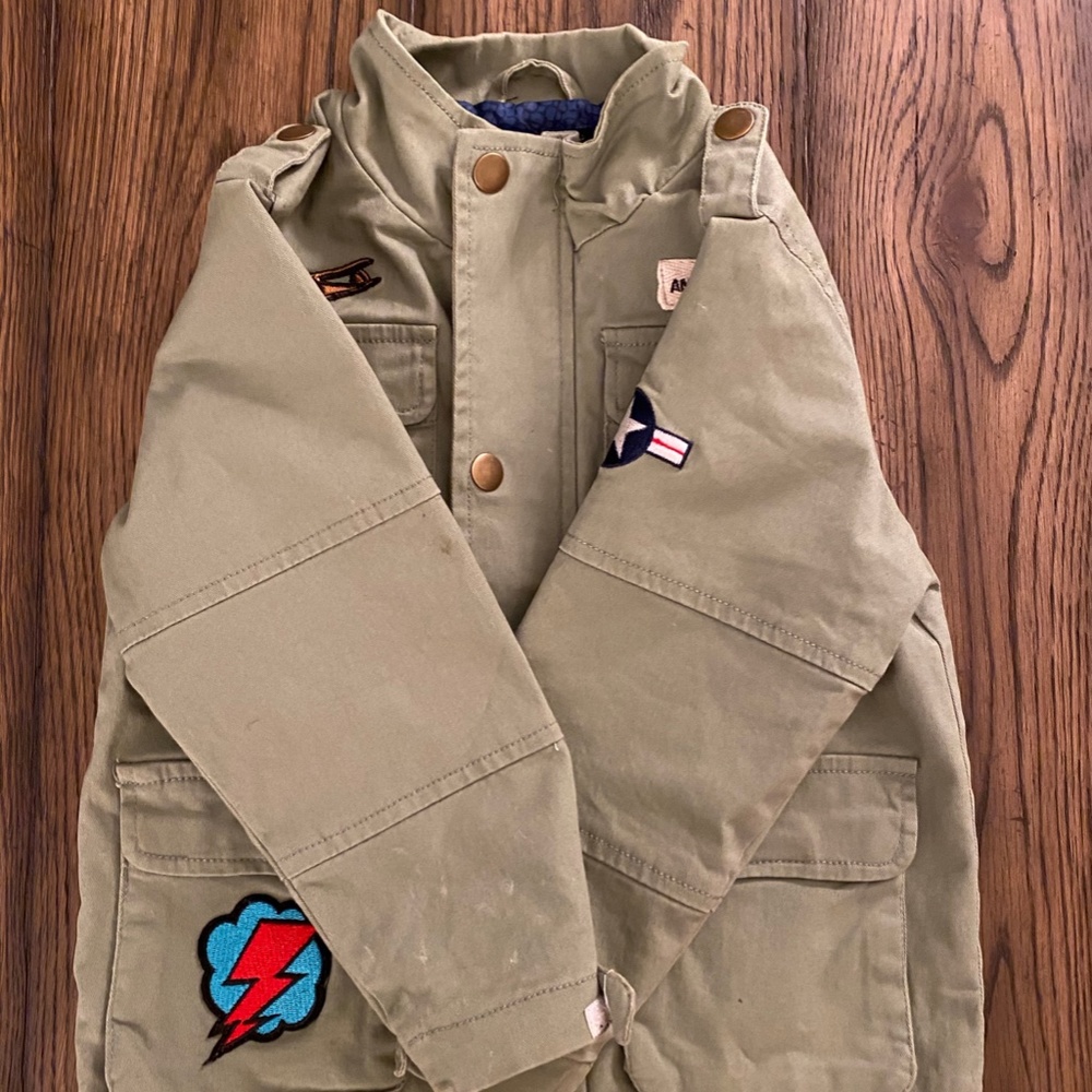 Green army jacket - Picture 3 of 4